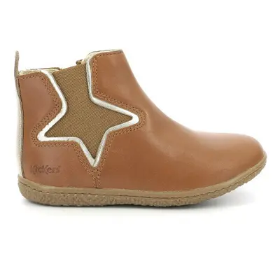 Bottines fille Kickers Vermillon