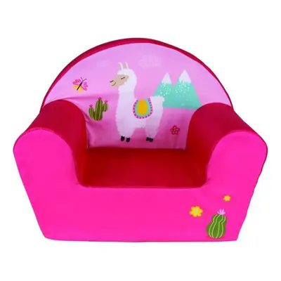 Fauteuil enfant Fun House Lola Lama Club