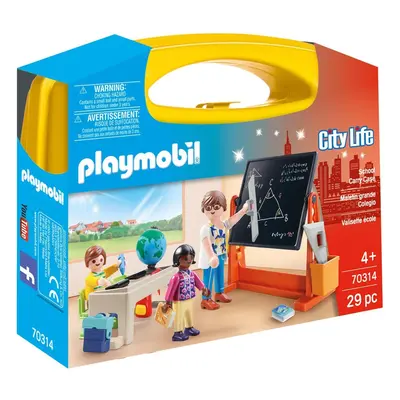 Jeux de construction valisette école Playmobil