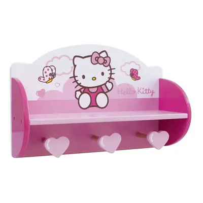 Étagère porte-manteau enfant Jemini Hello Kitty