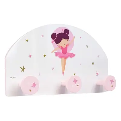 Porte-manteau enfant Fun House Ballerine