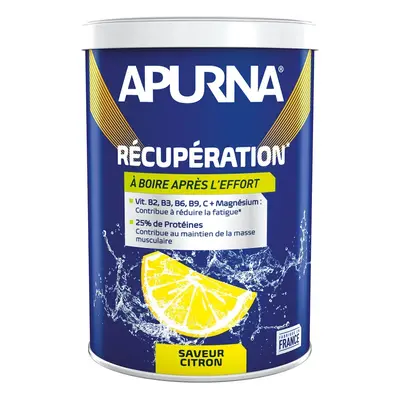 Boisson de récupération citron protéine boîte Apurna