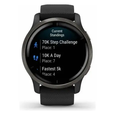 Montre connectée avec bracelet en silicone Garmin