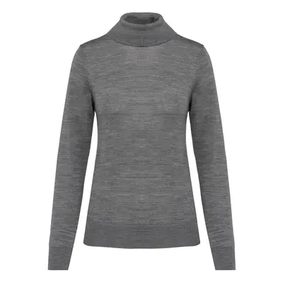 Pull merinos col roulé femme Kariban Premium