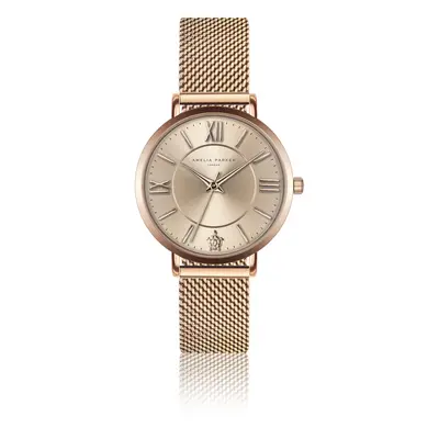 Montre femme Amelia Parker Petite Rose Mesh