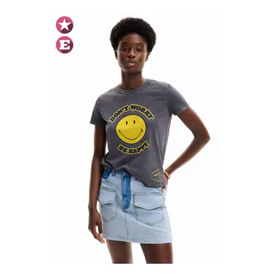 T-shirt femme Desigual More Smiley