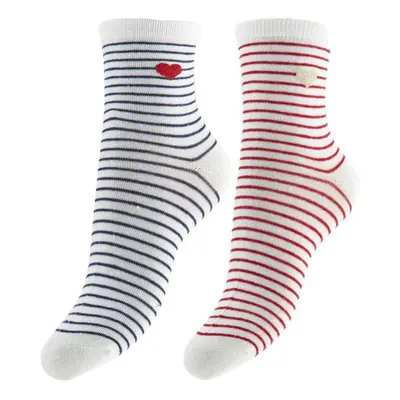 Chaussettes femme Pieces Nolia (x2)