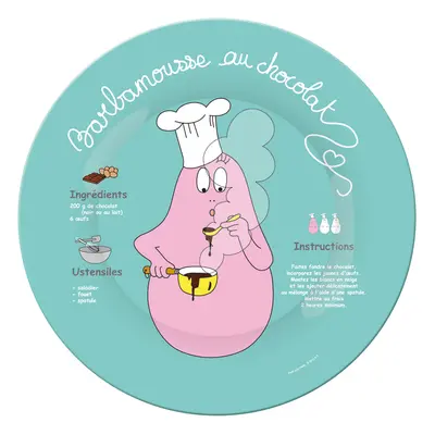 Grande assiette enfant petit jour barbamousse