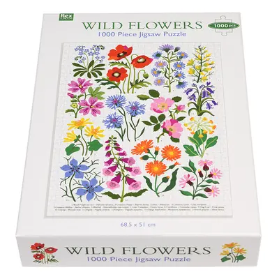 Puzzle 1000 pièces Rex London Wild Flowers