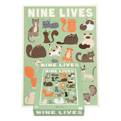 Puzzle 1000 pièces Rex London Nine Lives