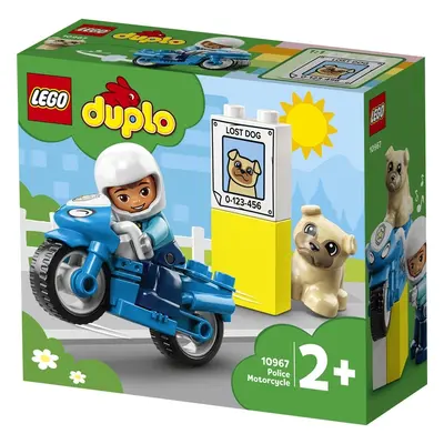 Jeux de construction Moto Police Lego Duplo