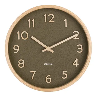 Horloge murale grain de bois Karlsson Pure