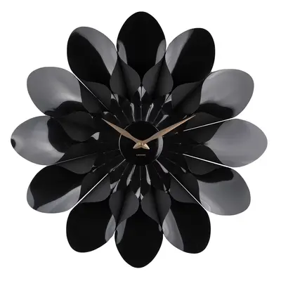 Horloge murale plastique Karlsson Flower