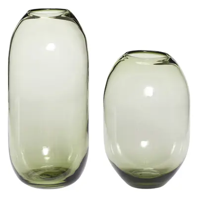 Vases Hubsch Interior Moss (x2)