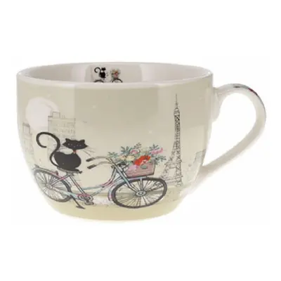 Tasse à Anse + boite Kiub Art Paris Chat Vélo