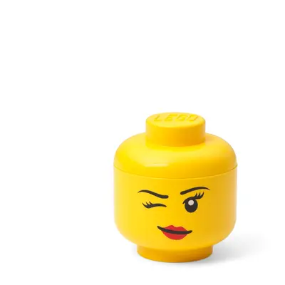 Rangement en forme de tête de fille LEGO - Mini (clin d'ail)