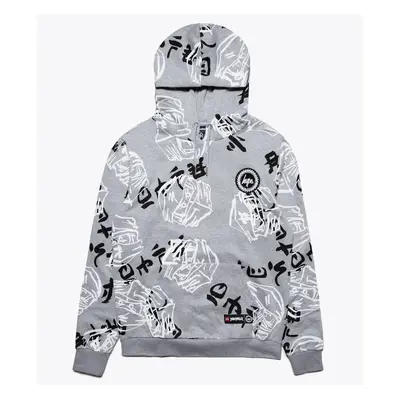 Sweat-shirt à capuche HYPE X LEGO NINJAGO Just Hype Faces gris pour adultes