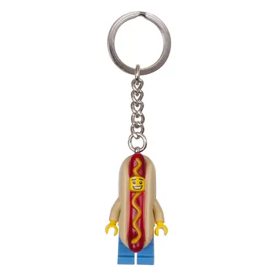 Porte-clés Mascotte hot-dog