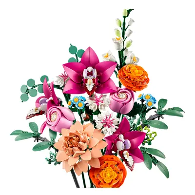 Le joli bouquet de fleurs roses