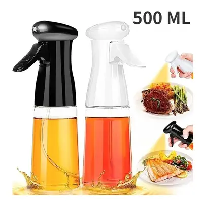 Flacon pulvérisateur d'huile de cuisine 500ML Flacon pulvérisateur d'huile pour friteuse à air d