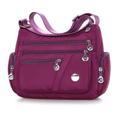 Yogodlns Sac étanche pour femme Sac à bandoulière en nylon Sac à bandoulière Sacs à main décontr