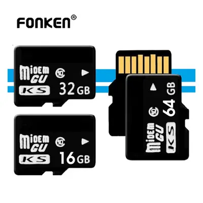 Fonken Micro SD TF carte 8G 16G 32GB mémoire haute vitesse véhicule enregistreur de données de v