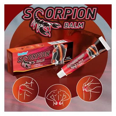 Pommade antidouleur au venin de scorpion de nouvelle conception, crème analgésique pour les arti