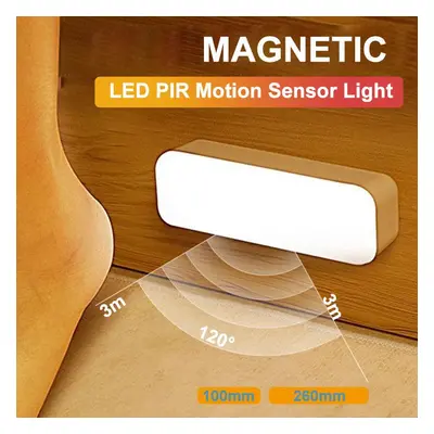 3W LED PIR capteur de mouvement lumière sans fil USB Rechargeable magnétique LED veilleuse lampe