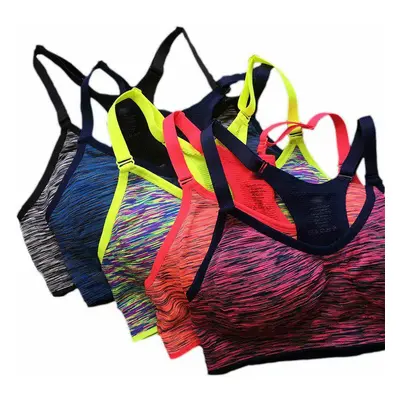 Soutien-gorge de sport à séchage rapide, sous-vêtements de Fitness rembourrés sans fil, réglable