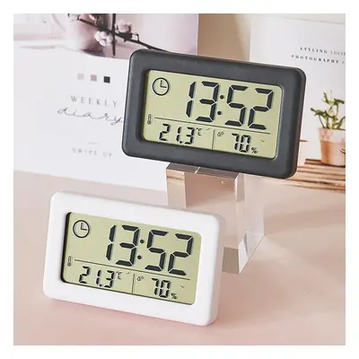 Réveil électronique de Style nordique, température et humidité, horloge de Table Portable murale