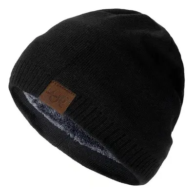 Chapeaux d'hiver unisexes, chapeaux tricotés de couleur unie pour hommes et femmes, bonnet avec 