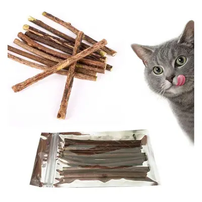 10/15/20 pcs/lot bâton d'herbe à chat jouets molaires pour chat de compagnie bâtons de Polygonum