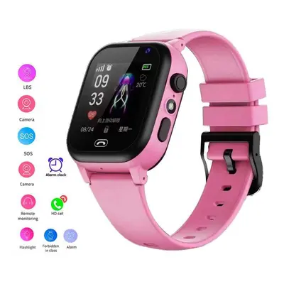 Montre connectée pour enfants, téléphone, localisation LBS, caméra SOS, appel vidéo, carte SIM, 