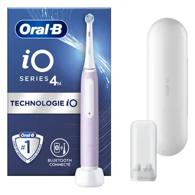 Oral-B iO 4 Lavande Brosse à dents électrique avec brossette