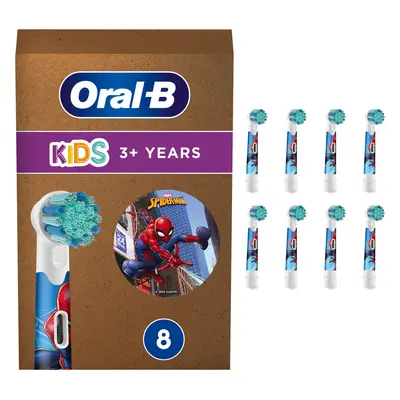 Oral-B Kids - 8 brossettes Spiderman - 24 mois