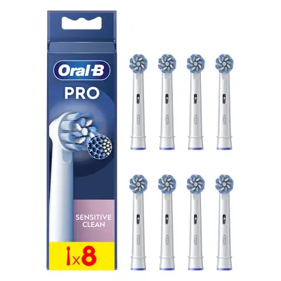 Oral-B Pro - 8 brossettes Sensitive Clean - 24 mois