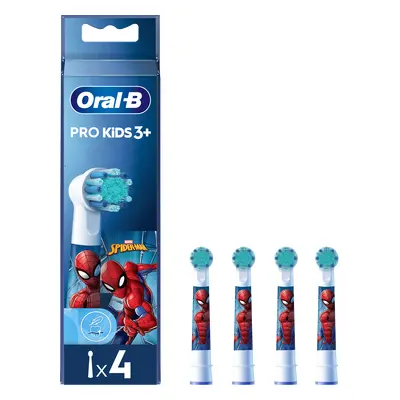 Oral-B Kids - 4 brossettes Spiderman - 12 mois