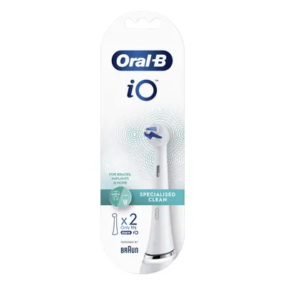 Oral-B iO Specialised Clean Brossettes, Lot de 2