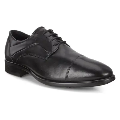 ECCO Citytray - Derbies cuir pour homme - Noir - Size: 39 (UK 6)