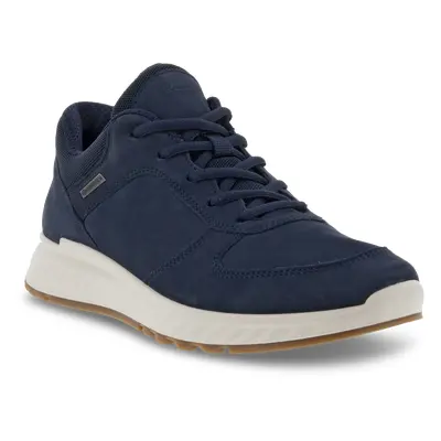 ECCO Exostride W - Baskets de plein air en nubuck Gore-Tex pour femme - Bleu marine - Size: 35 (