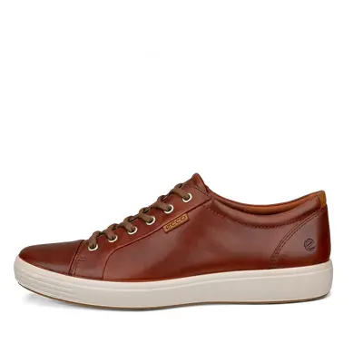 ECCO Soft 7 M - Baskets en cuir pour homme - Marron - Size: 39 (UK 6)