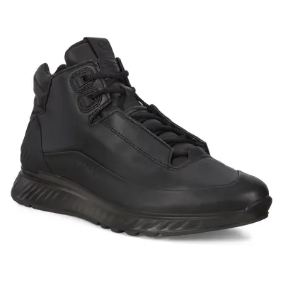 ECCO Exostride M - Bottines de plein air en cuir pour homme - Noir - Size: 39 (UK 6)