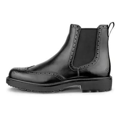 ECCO Metropole Oslo - Botte Chelsea en cuir pour homme - Noir - Size: 42 (UK 8-8.5)