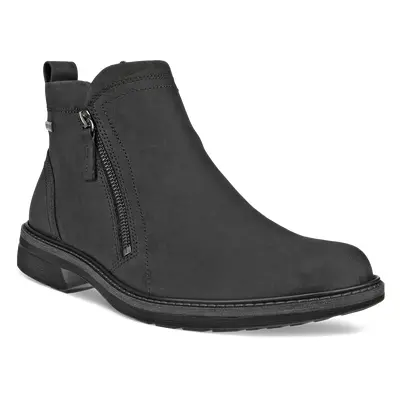 ECCO Turn - Bottines en nubuck Gore-Tex pour homme - Noir - Size: 39 (UK 6)