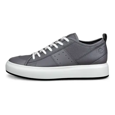 ECCO Street Ace M - Baskets en cuir pour homme - Gris - Size: 41 (UK 7.5)