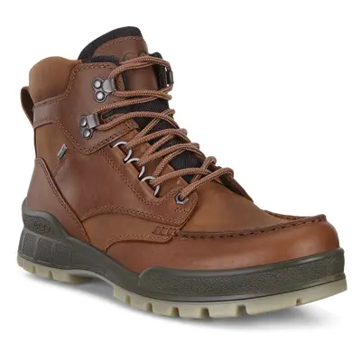 ECCO Track 25 M - Chaussures de plein air mi-hautes en cuir Gore-Tex pour homme - Marron - Size: