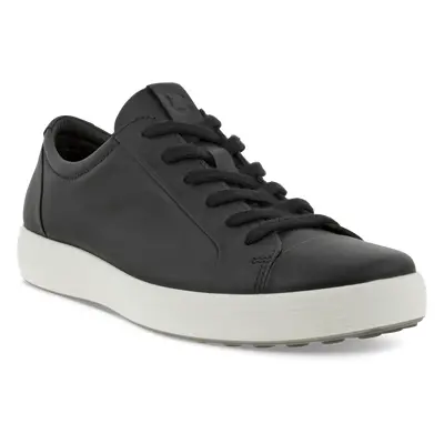 ECCO Soft 7 M - Baskets en cuir pour homme - Noir - Size: 39 (UK 6)