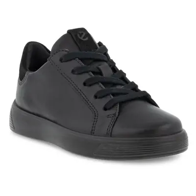 ECCO Street 1 - Baskets en cuir pour enfant - Noir - Size: 27 (UK 9.5)