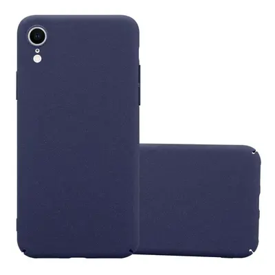 Coque pour Apple iPhone XR en FROSTY BLEU Hard Case Housse de protection Étui à l'aspect givré c