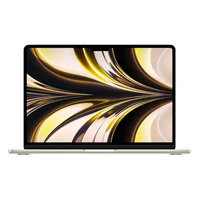 MacBook Air M2 (2022) 13.6', 3.5 GHz 256 Go 8 Go Apple GPU 8, Lumière stellaire - QWERTY - Angla